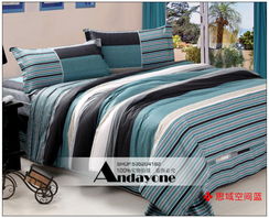 安达扬A4件100 荷叶花边印染双针床品四件套的品质与美学